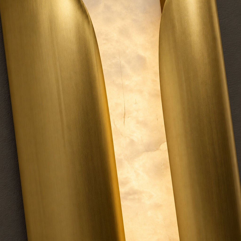 Cradled Alabaster LED Wall Sconce – product view 21