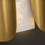 Cradled Alabaster LED Wall Sconce – product view 23