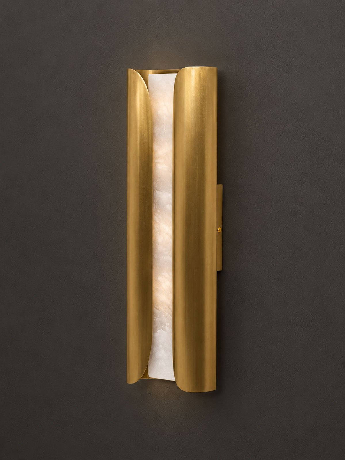 Cradled Alabaster LED Wall Sconce – product view 24
