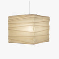Cubra Cube Paper Pendant Light — White