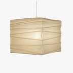Cubra Cube Paper Pendant Light — White