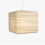 Cubra Cube Paper Pendant Light — White