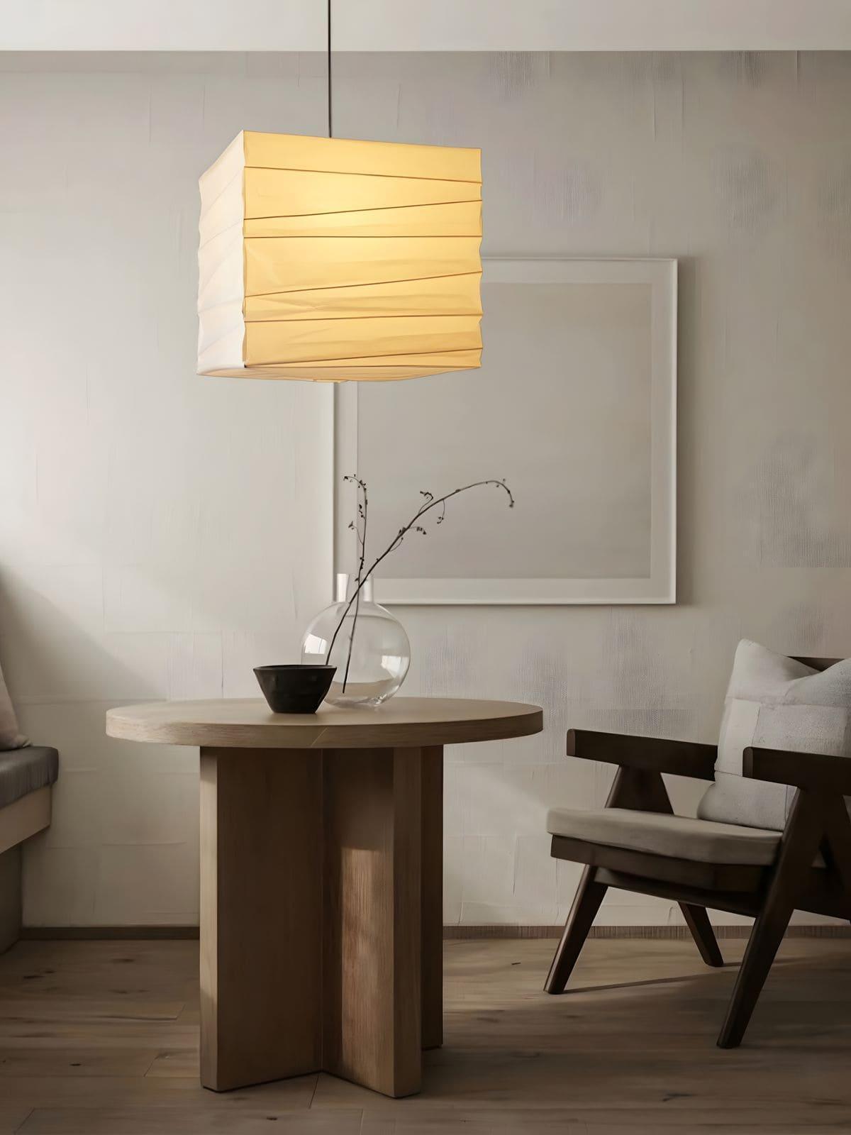 Cubra Cube Paper Pendant Light — product detail 8