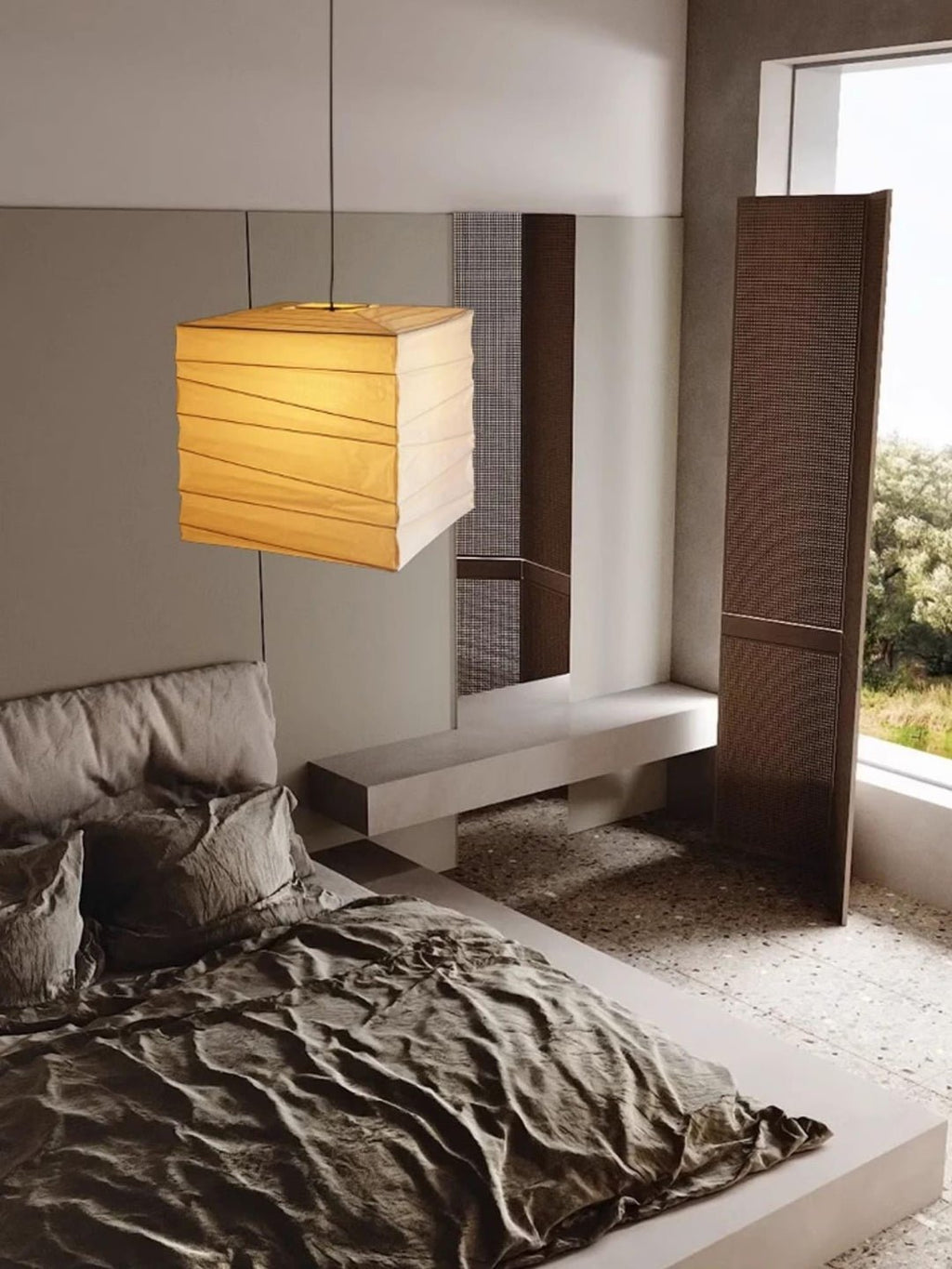 Cubra Cube Paper Pendant Light — product detail 10