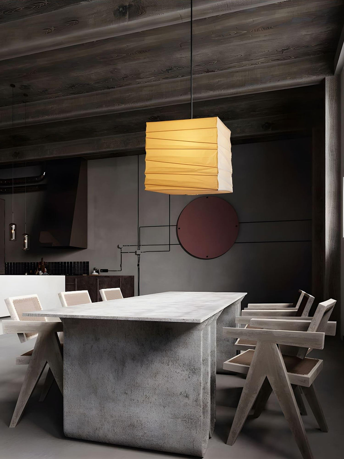 Cubra Cube Paper Pendant Light — product detail 14