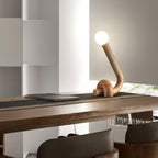 Curled Table Lamp — product and interior detail 7