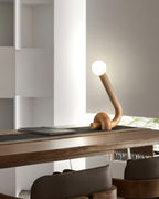 Curled Table Lamp — product and interior detail 9