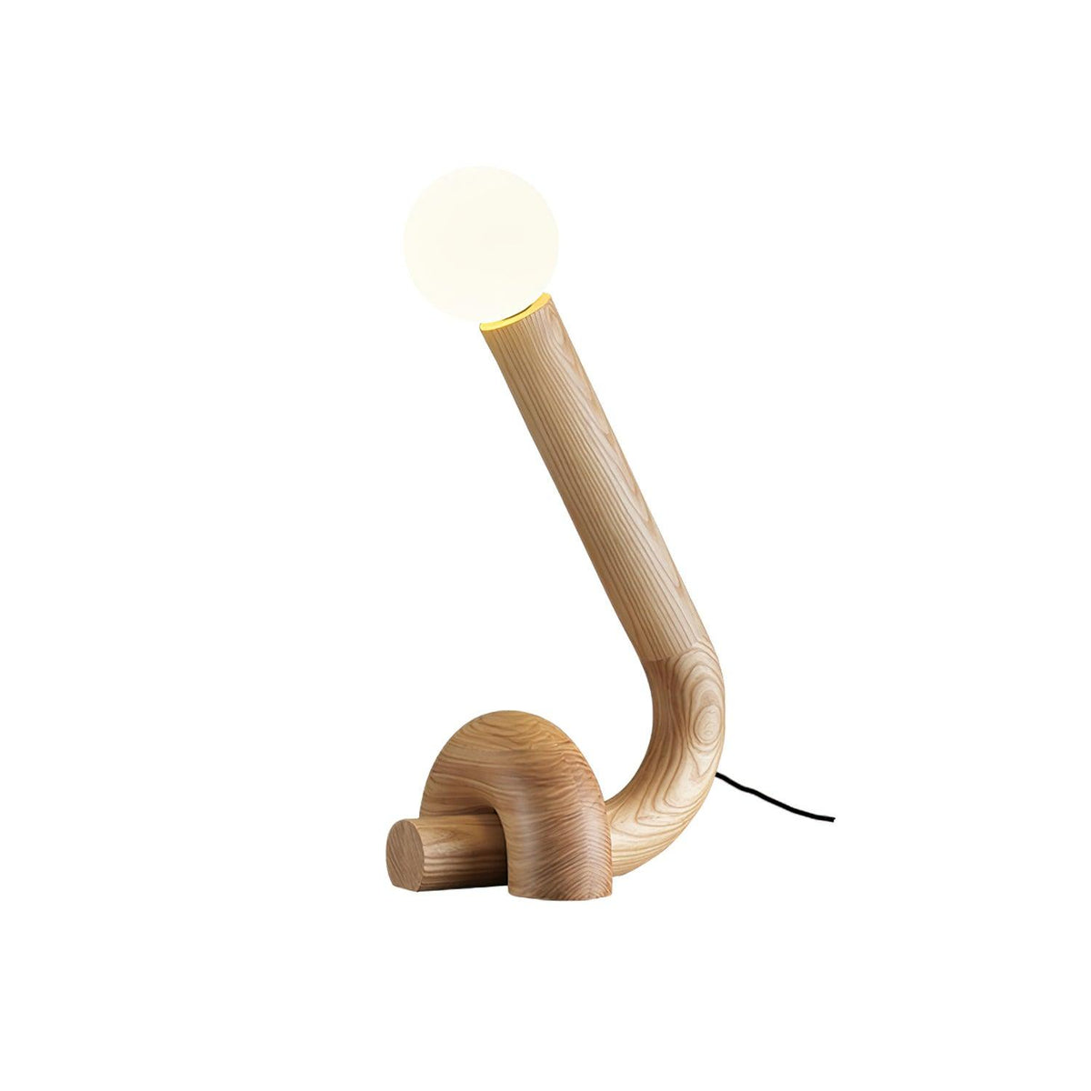 Curled Table Lamp — product and interior detail 20