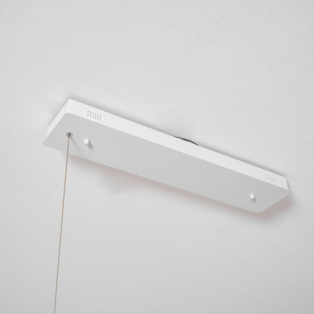 Curva Sculptural Wood LED Pendant Light - product view 45
