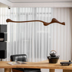Curva Sculptural Wood LED Pendant Light - product view 51