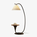 Curvature Floor Lamp with Side Table - product view 1