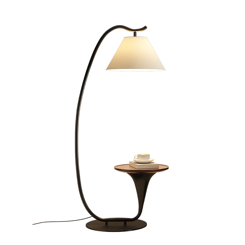 Curvature Floor Lamp with Side Table - product view 29