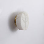 Cylindrical Alabaster LED Wall Light – wall sconce product view 3