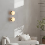 Cylindrical Alabaster LED Wall Light – wall sconce product view 14