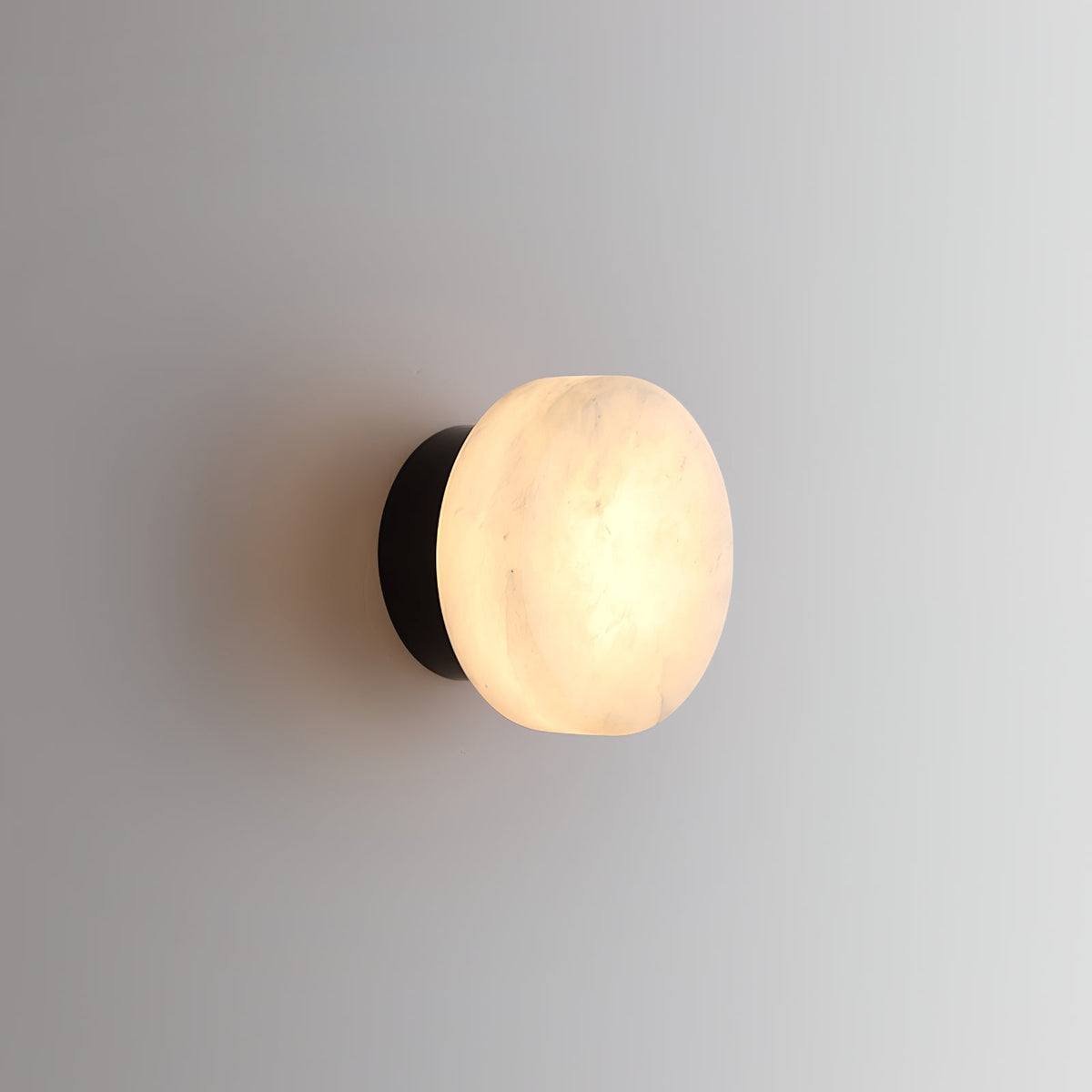 Cylindrical Alabaster LED Wall Light – wall sconce product view 22