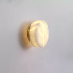 Cylindrical Alabaster LED Wall Light – wall sconce product view 24