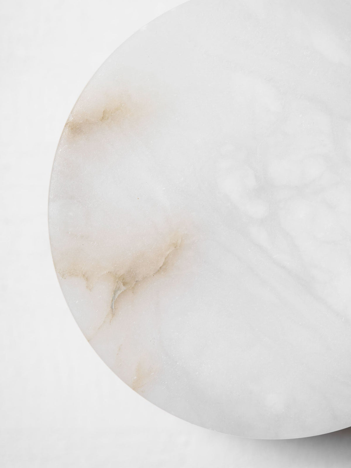 Cylindrical Alabaster LED Wall Light – wall sconce product view 36