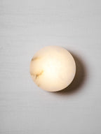 Cylindrical Alabaster LED Wall Light – wall sconce product view 39