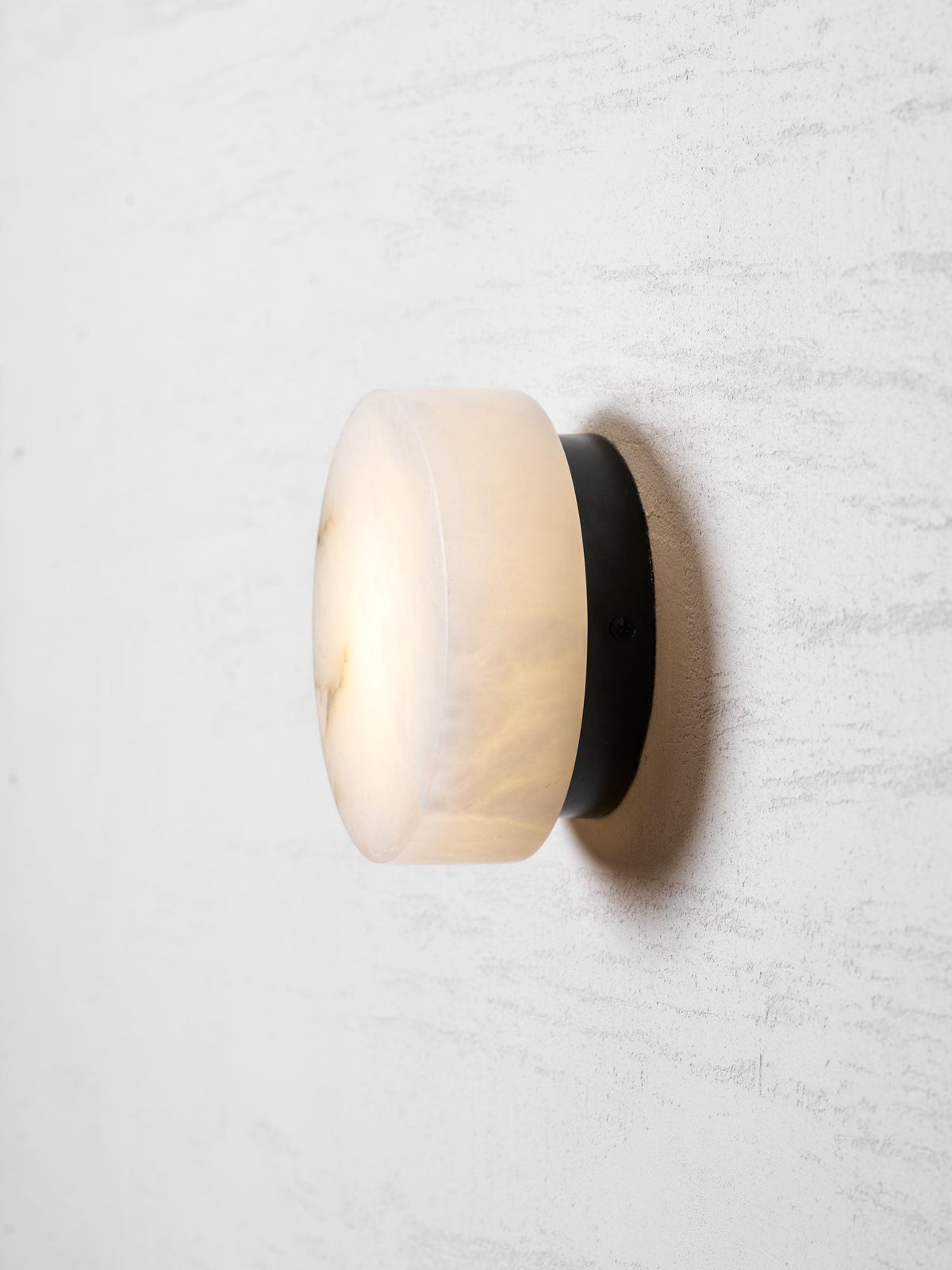 Cylindrical Alabaster LED Wall Light – wall sconce product view 40