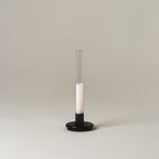 Cyrin Acrylic Column Rechargeable Lamp — finish, form and interior detail 16