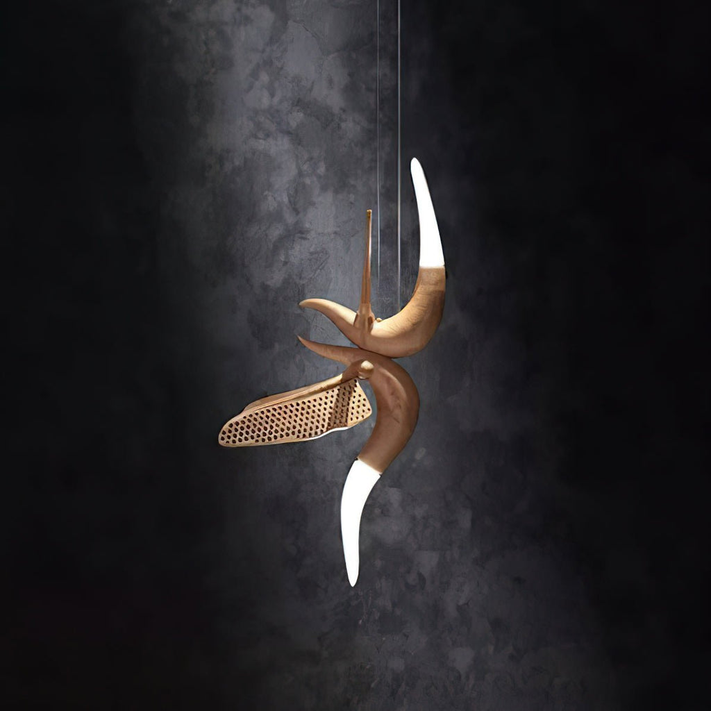 Dancer Chandelier — product and interior detail 5