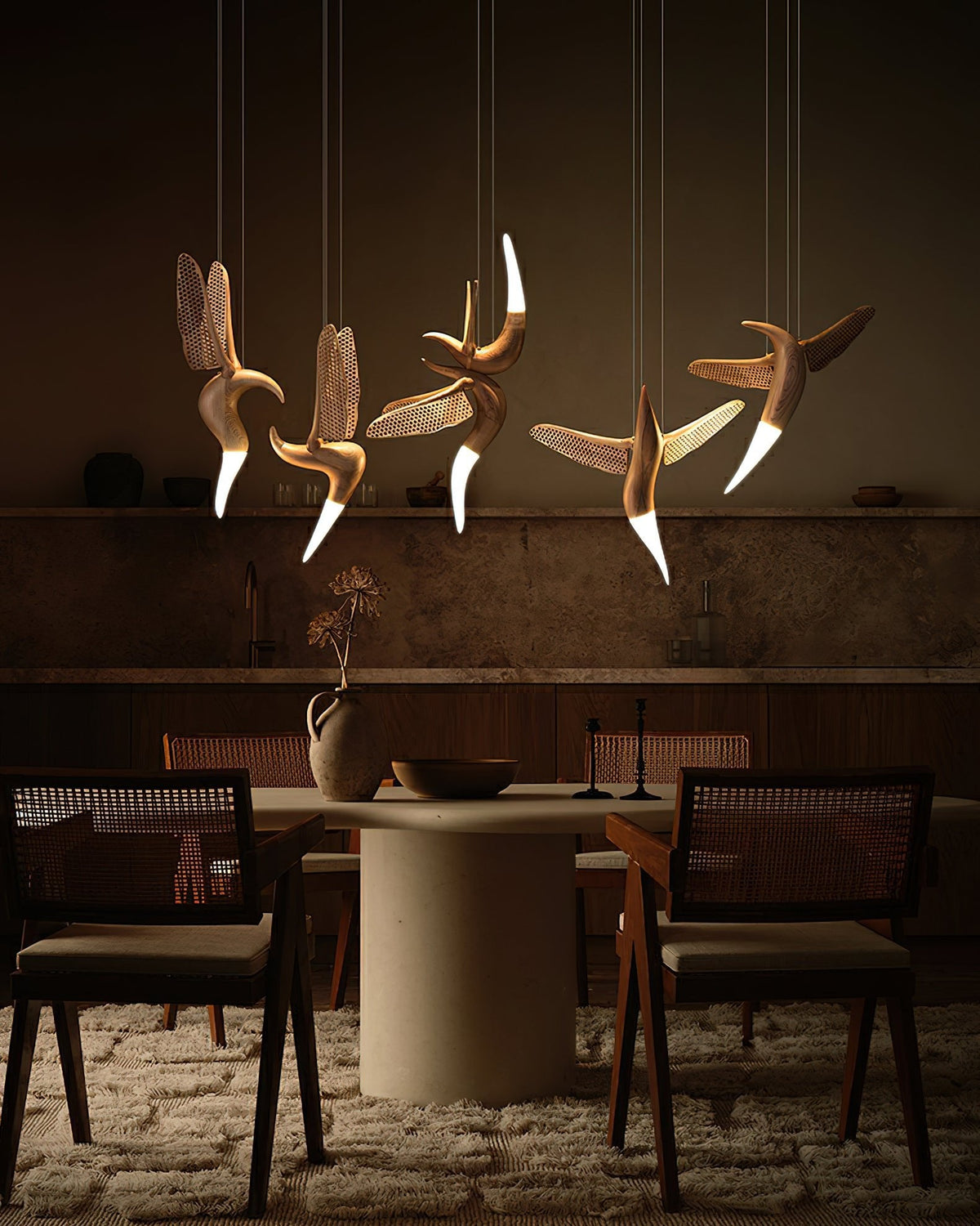 Dancer Chandelier — product and interior detail 7