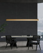 Danqiu Linear Wood LED Chandelier - product view 5