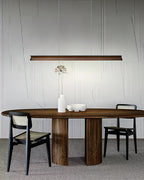 Danqiu Linear Wood LED Chandelier - product view 7