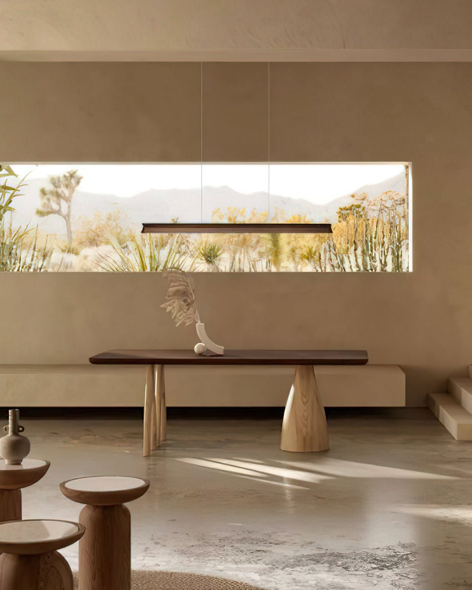 Danqiu Linear Wood LED Chandelier - product view 15