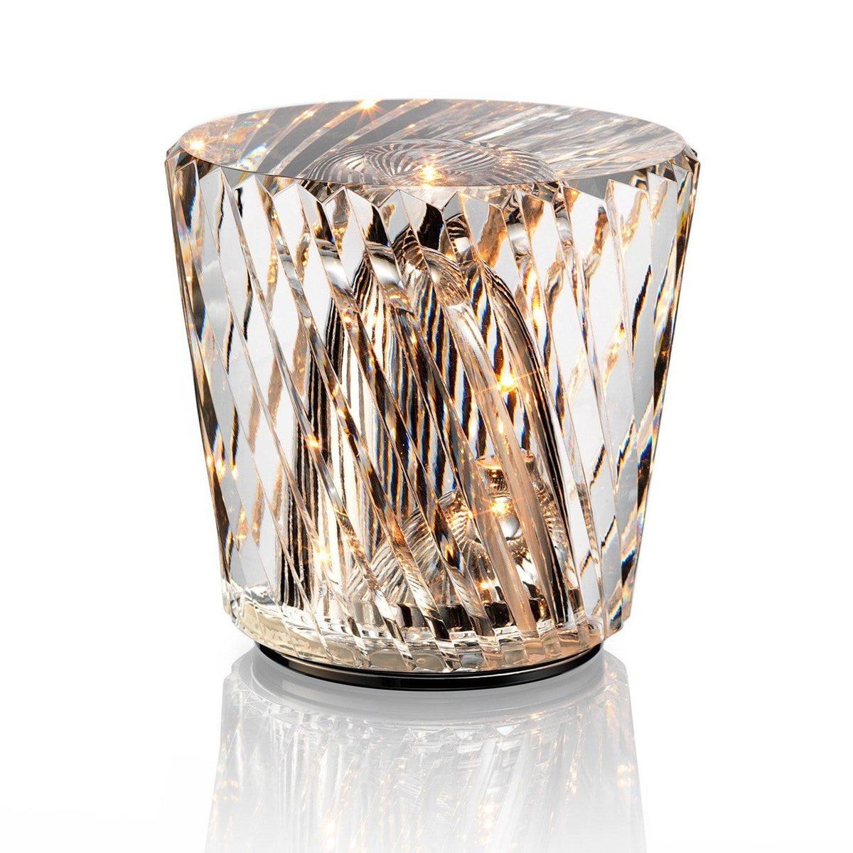 Diamond Faceted Rechargeable Table Lamp — design and interior detail 12