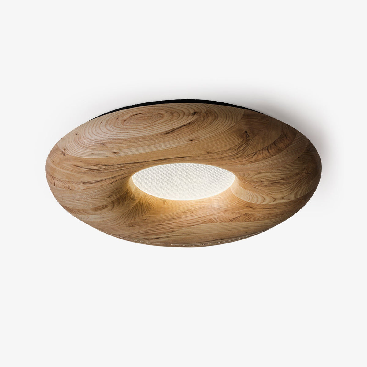 Donut Wood Ceiling Light — product view