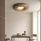Donut Wood Ceiling Light — product and interior detail 8