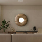 Donut Wood Ceiling Light — product and interior detail 12