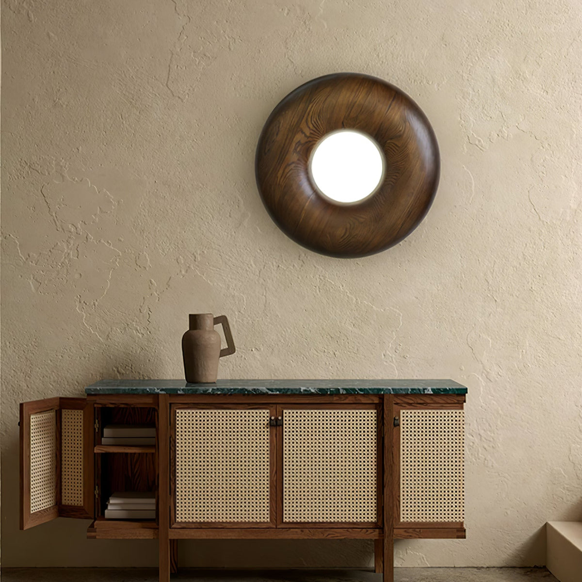 Donut Wood Ceiling Light — product and interior detail 17