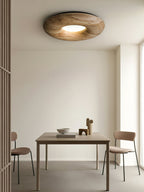 Donut Wood Ceiling Light — product and interior detail 18