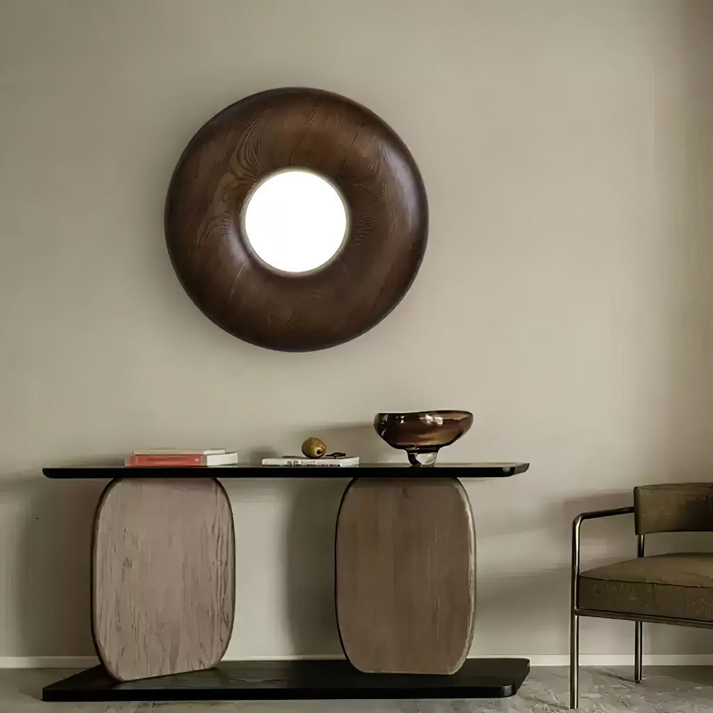 Donut Wood Ceiling Light — product and interior detail 22