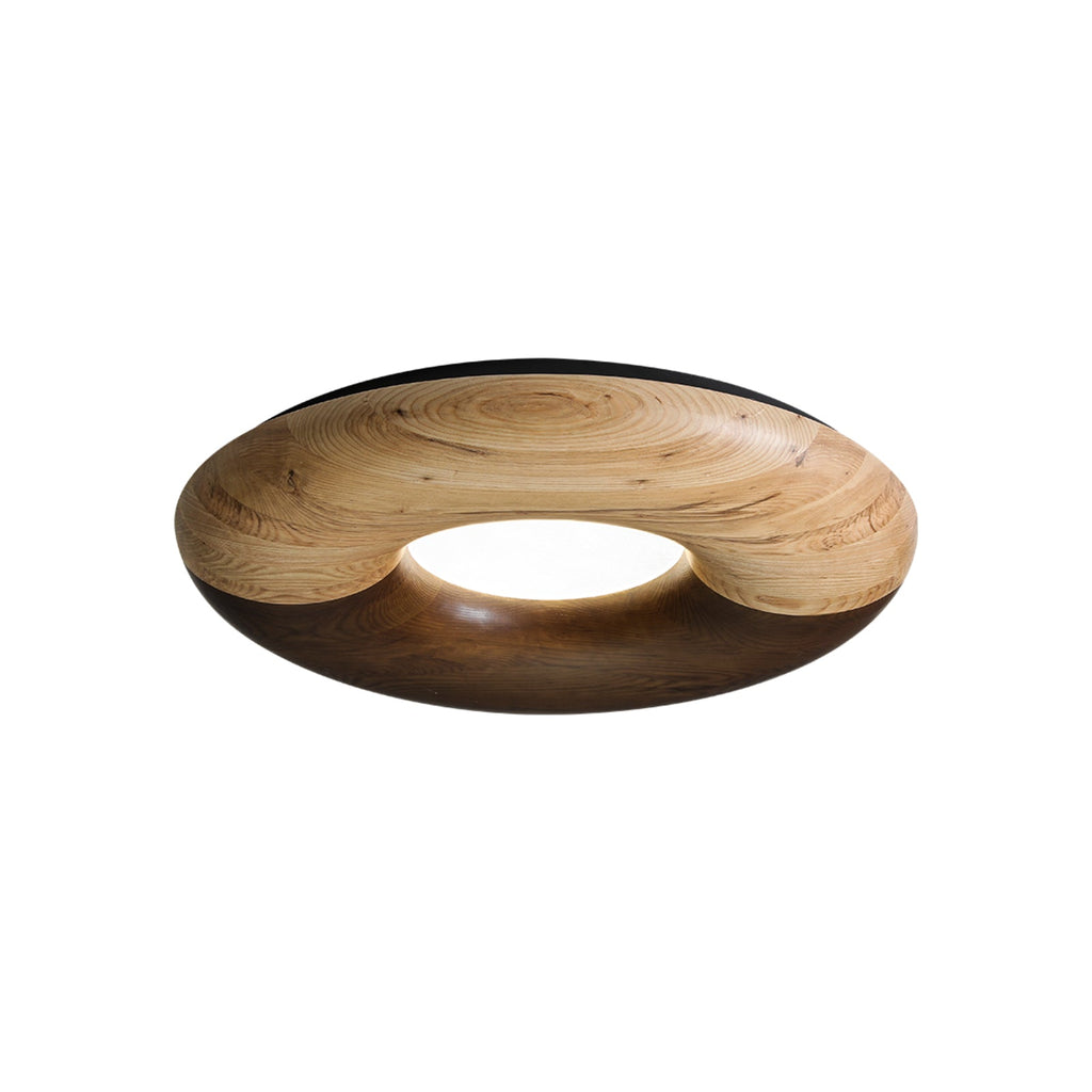 Donut Wood Ceiling Light — product and interior detail 25