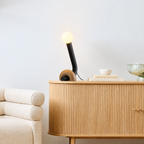 Curled Table Lamp