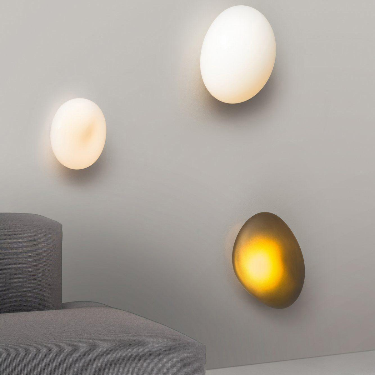 Bubble Glass LED Wall Light