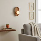 Eivor Wood and Glass Wall Sconce — design detail 11