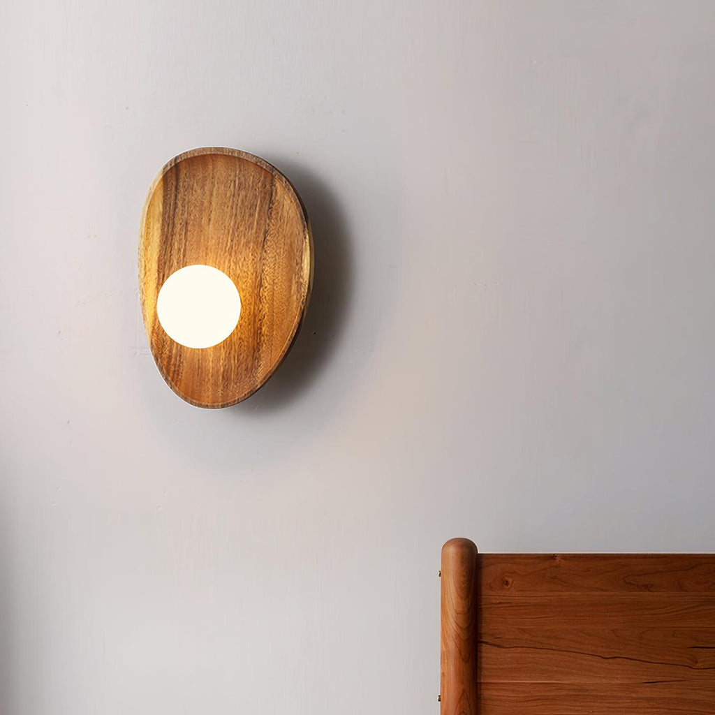 Eivor Wood and Glass Wall Sconce — design detail 16