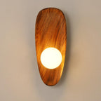 Eivor Wood and Glass Wall Sconce — design detail 17