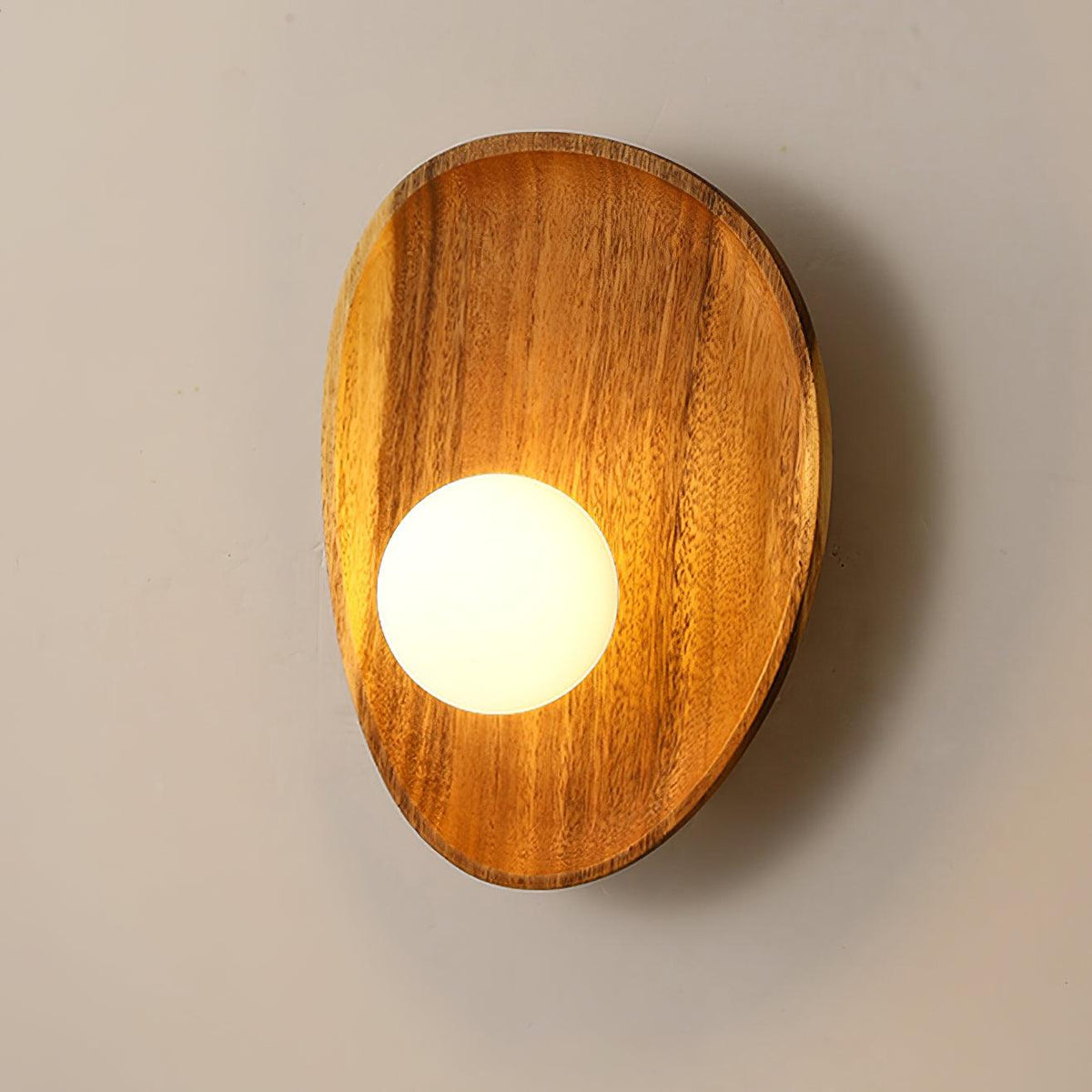 Eivor Wood and Glass Wall Sconce — design detail 18