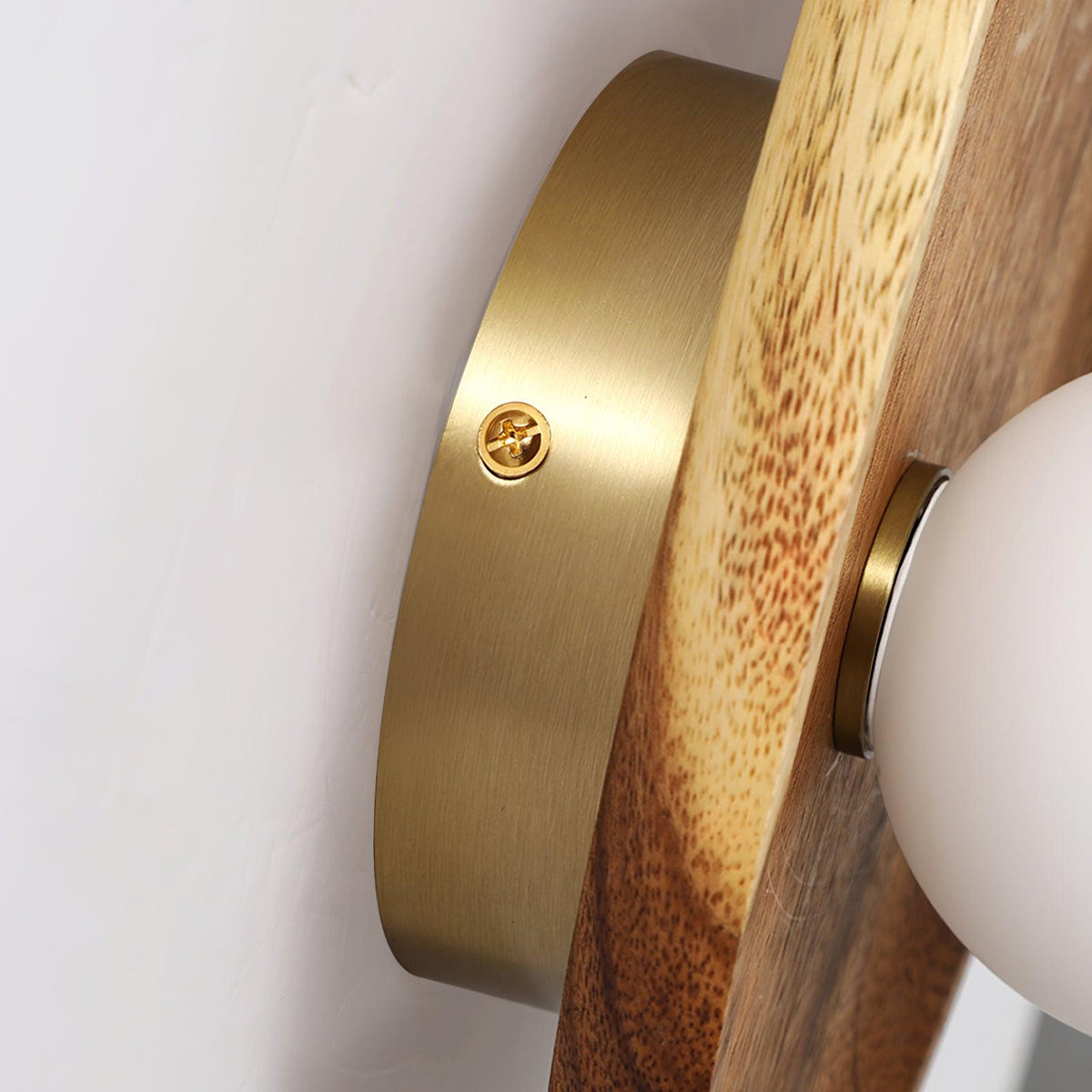 Eivor Wood and Glass Wall Sconce — design detail 23