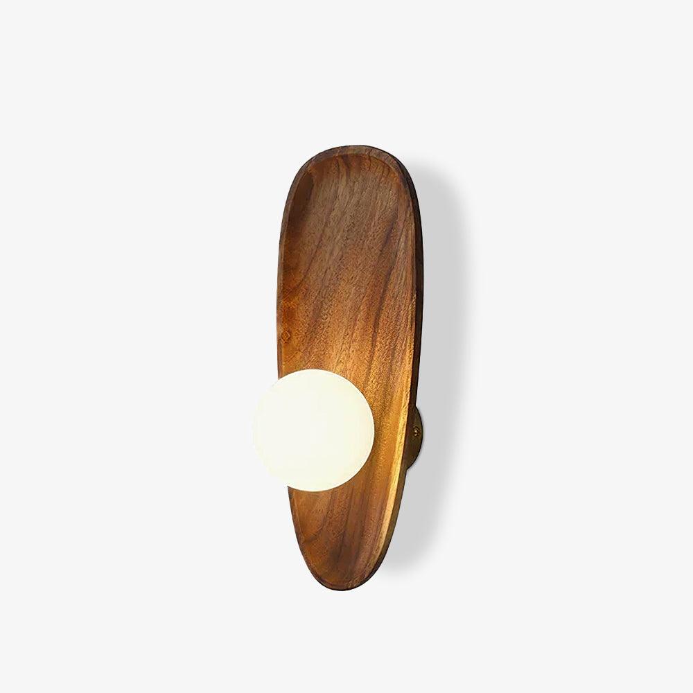 Eivor Wood and Glass Wall Sconce — design detail 25