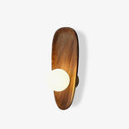 Eivor Wood and Glass Wall Sconce — design detail 25