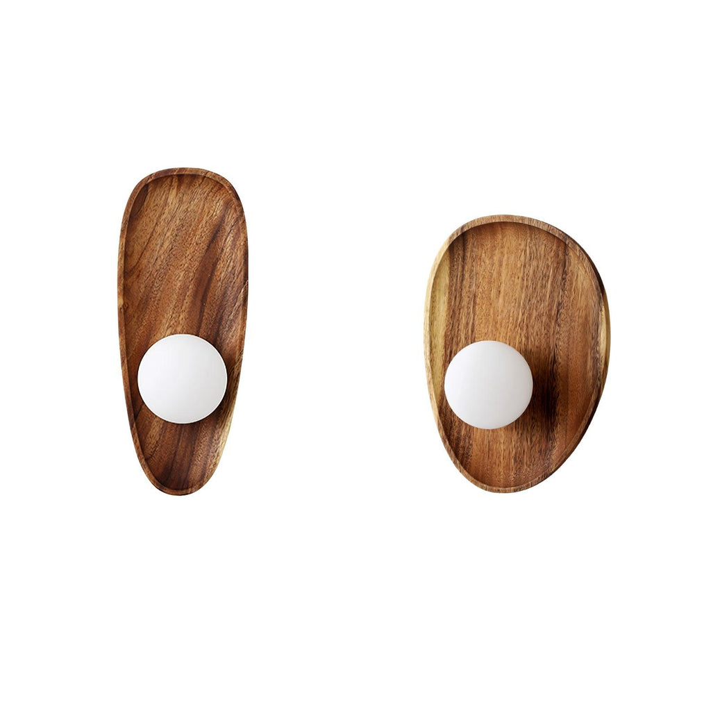 Eivor Wood and Glass Wall Sconce — design detail 26