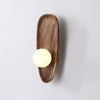 Eivor Wood and Glass Wall Sconce — design detail 29