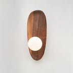 Eivor Wood and Glass Wall Sconce — design detail 30