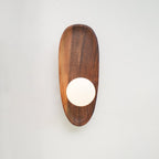 Eivor Wood and Glass Wall Sconce — design detail 32